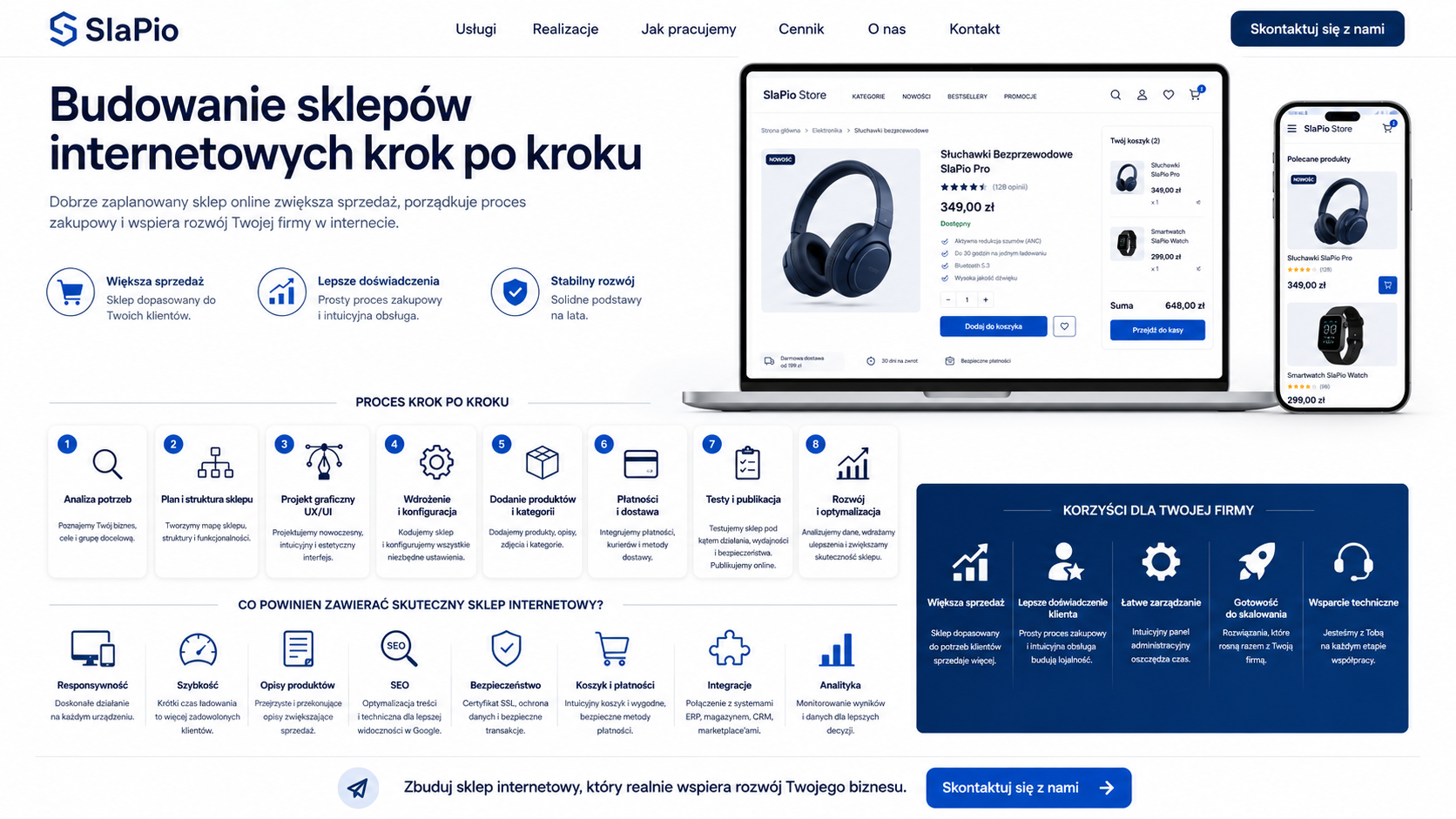Budowanie sklepów internetowych krok po kroku