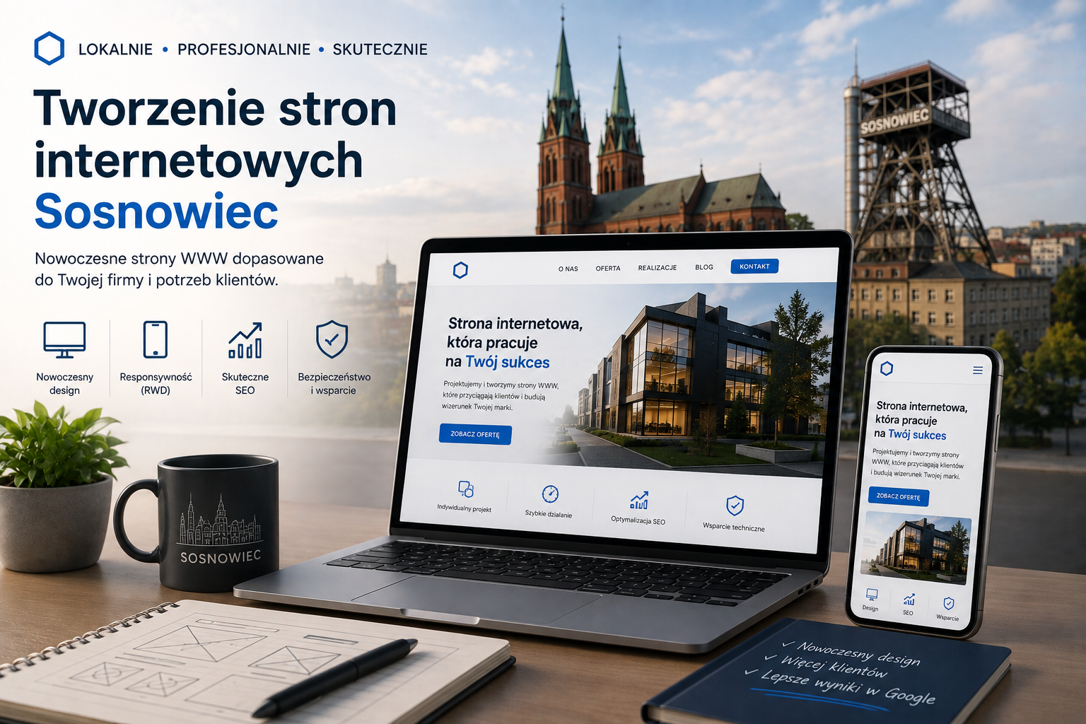 Tworzenie stron internetowych Sosnowiec | SlaPio