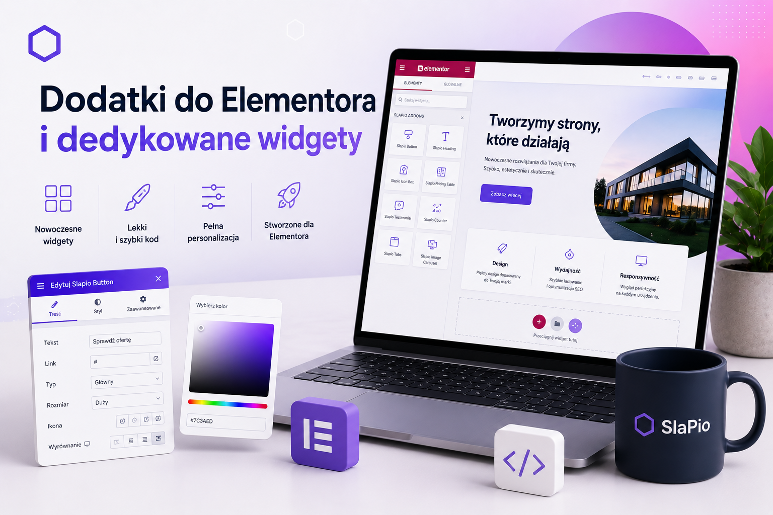 Dodatki do Elementora i dedykowane widgety